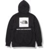 ザ・ノース・フェイス [THE NORTH FACE] バックスクエアロゴフーディー（メンズ） [Back Square Logo Hoodie] ブラック(K) NT12142-K