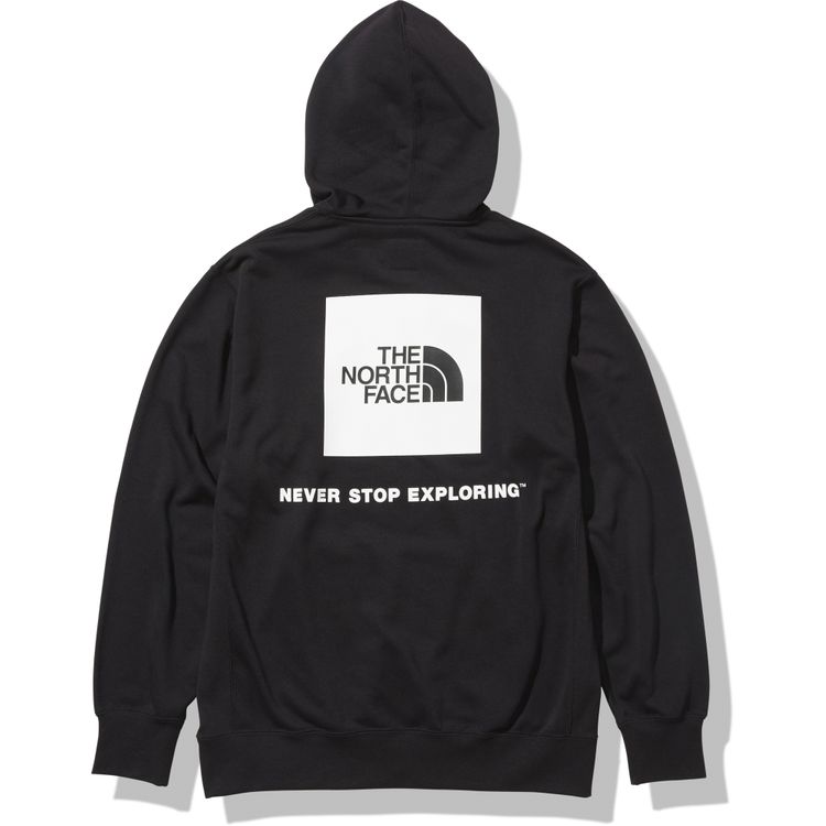 ザ・ノース・フェイス [THE NORTH FACE] バックスクエアロゴフーディー（メンズ） [Back Square Logo Hoodie]  ブラック(K) NT12142-K