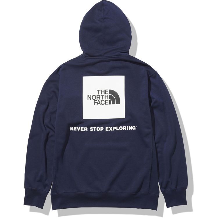 ザ・ノース・フェイス [THE NORTH FACE] バックスクエアロゴフーディー（メンズ） [Back Square Logo Hoodie]  TNFネイビー(NY) NT12142-NY